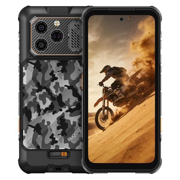 Смартфон RugOne Xever 8 8/256GB Black (6979400350111) 6979400350111 фото